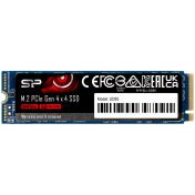 Silicon Power UD85 2TB SSD PCIe Gen 4x4 PCIe Gen 4x4 & NVMe1.4, 3DNAND, HBM, 5 year warranty -Max 3600/2800 MB/s, EAN: 4713436150442
