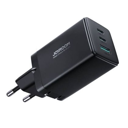 Зарядно Joyroom TCG01 GaN Ultra 65W 2C1A + Fast Charge USB-C cable 