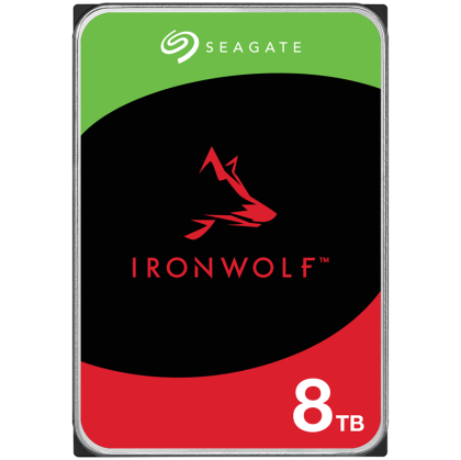 SEAGATE HDD IronWolf (3.5'/ 8TB/ SATA 6Gb/s/ rmp 7200)