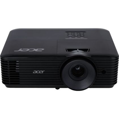 Мултимедиен проектор Acer Projector X138WHP, DLP, WXGA (1280x800), 4000 ANSI Lumens, 20000:1, 3D, HDMI, VGA, RCA, Audio in, DC Out (5V/2A, USB-A), Speaker 3W, Bluelight Shield, Sealed Optical Engine, LumiSense, 2.7kg, Black+Acer T82-W01MW 82.5