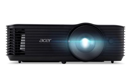 Мултимедиен проектор Acer Projector X129H, DLP, XGA (1024x768), 4800 ANSI Lumens, 20000:1, 3D, HDMI, VGA, RCA, Audio in, DC Out (5V/2A, USB-A), Speaker 3W, Bluelight Shield, LumiSense, 2.8kg, Black